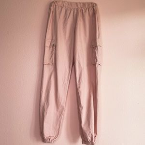 Pink Cargo Pants